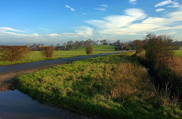 Thurnham. From the road to Cockersands