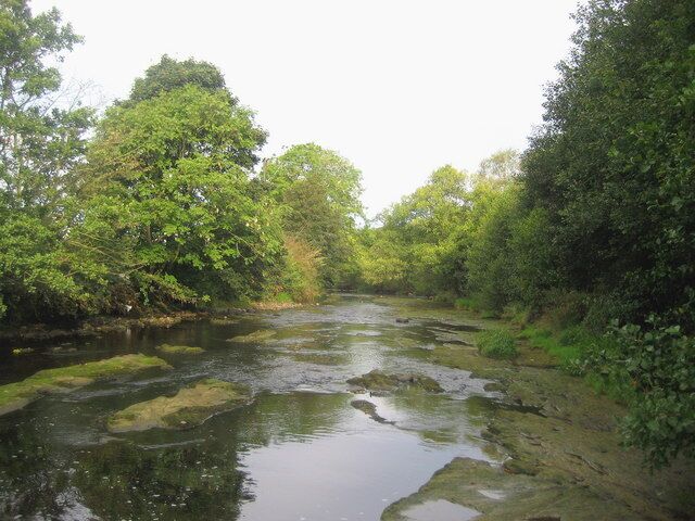 River Wenning At this point, just south west of High Bentham. The culmination of 5 becks that combine to create this tributary of the Lune, including Clapham Beck which is the one that drops down Gaping Gill below Ingleborough.