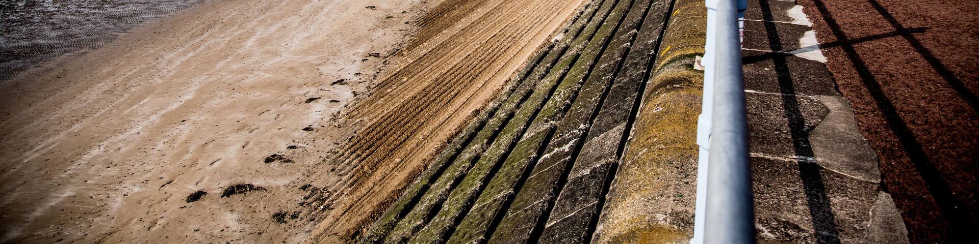 A beautiful view of Morecambe coast