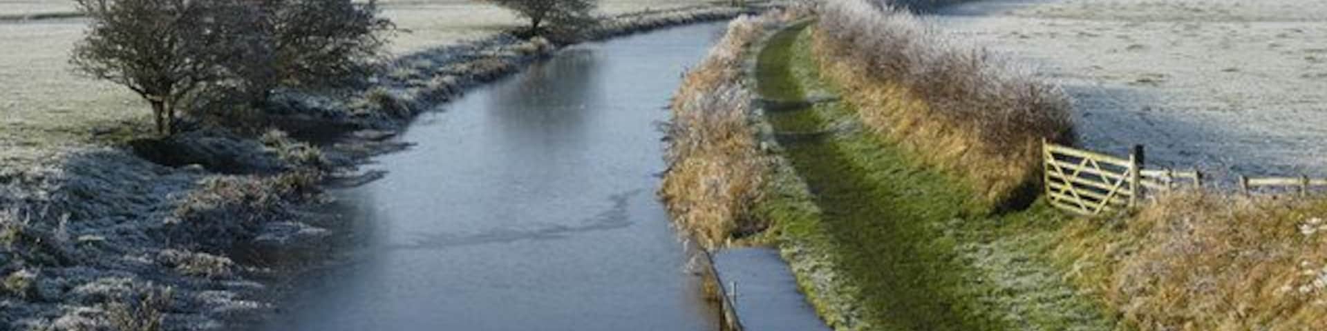 Glasson branch canal from third lock bridge