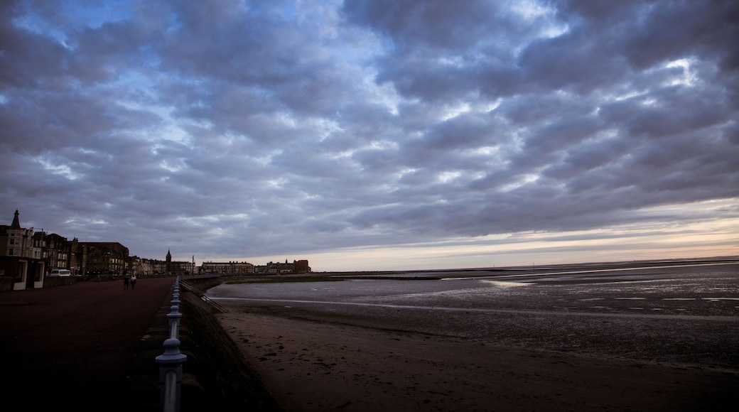 A beautiful view of Morecambe coast