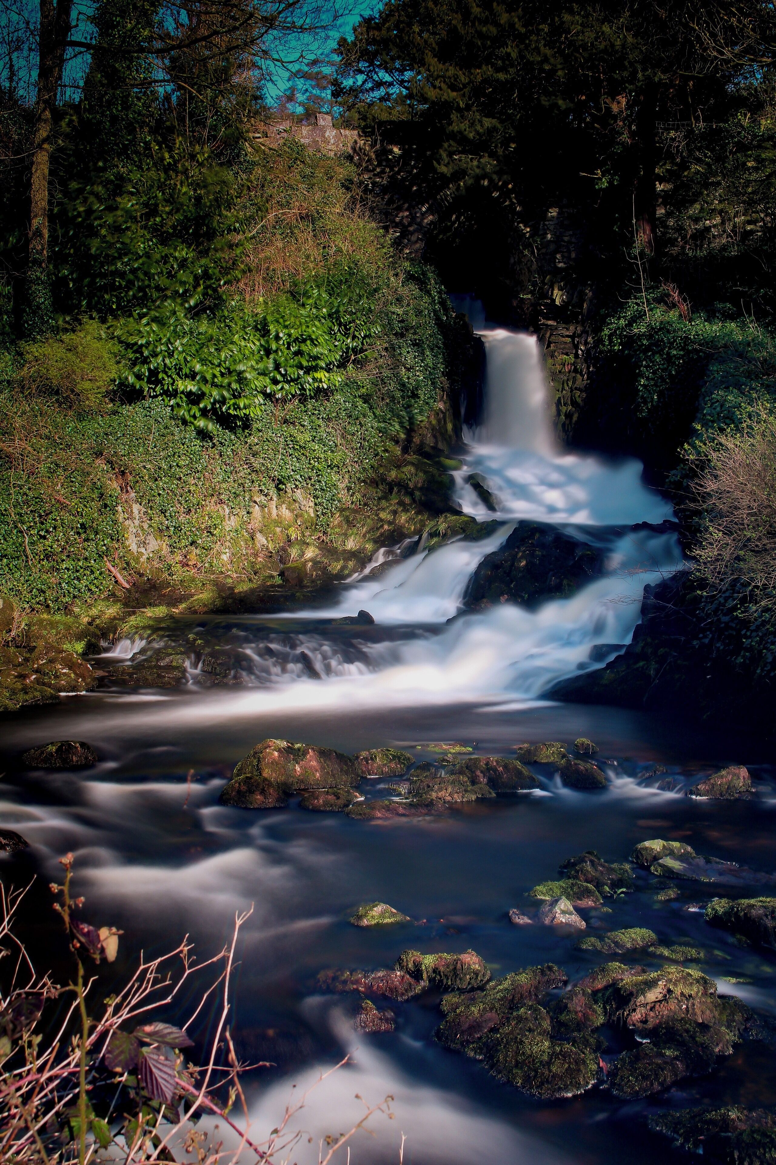 Waterfall at Clapham Beck