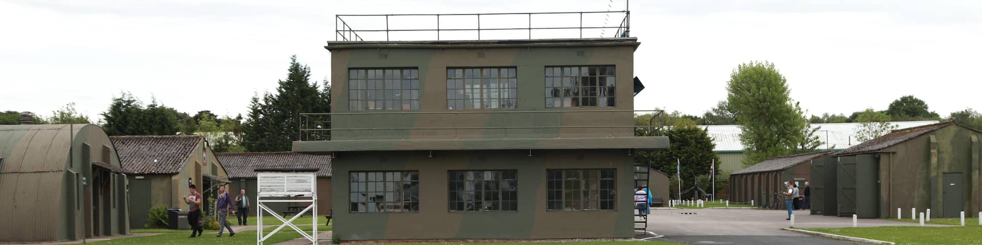 JJRJT5 RAF Elvington World war 2 military control tower