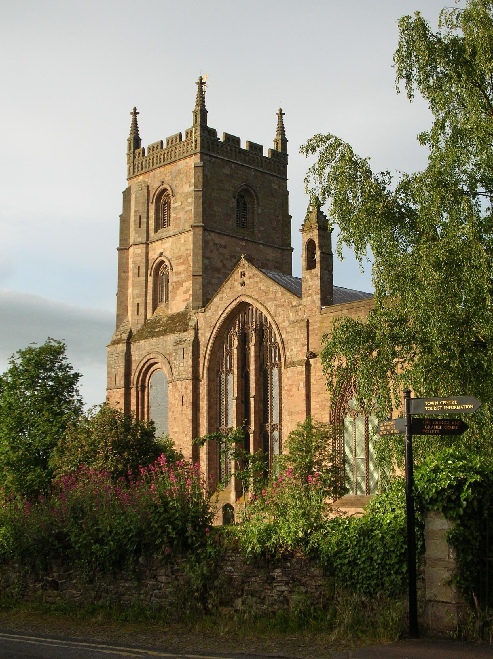 The Priory Church, Leominster, England.