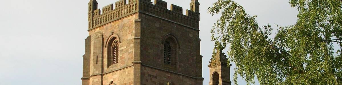 The Priory Church, Leominster, England.