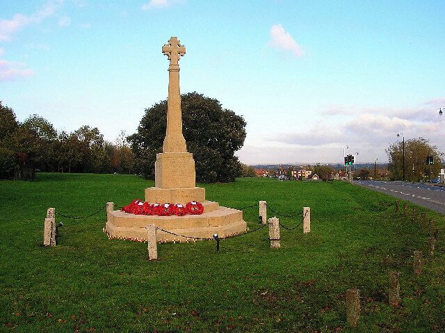 War memorial, Ringmer. Looking east along the village green and B2192. Ringmer was not originally the principal village of the area but a common for the farmers of Rushy Green, Ashton Green, Norlington and Wellingham to graze their livestock on. However, Ringmer soon became the parochial centre, and from the enclosures onwards the village grew, particularly after two turnpikes (nowadays the B2192 and B2124) were driven through the common in the 1740s. Now it's the principal village and the others have become small sleepy hamlets.