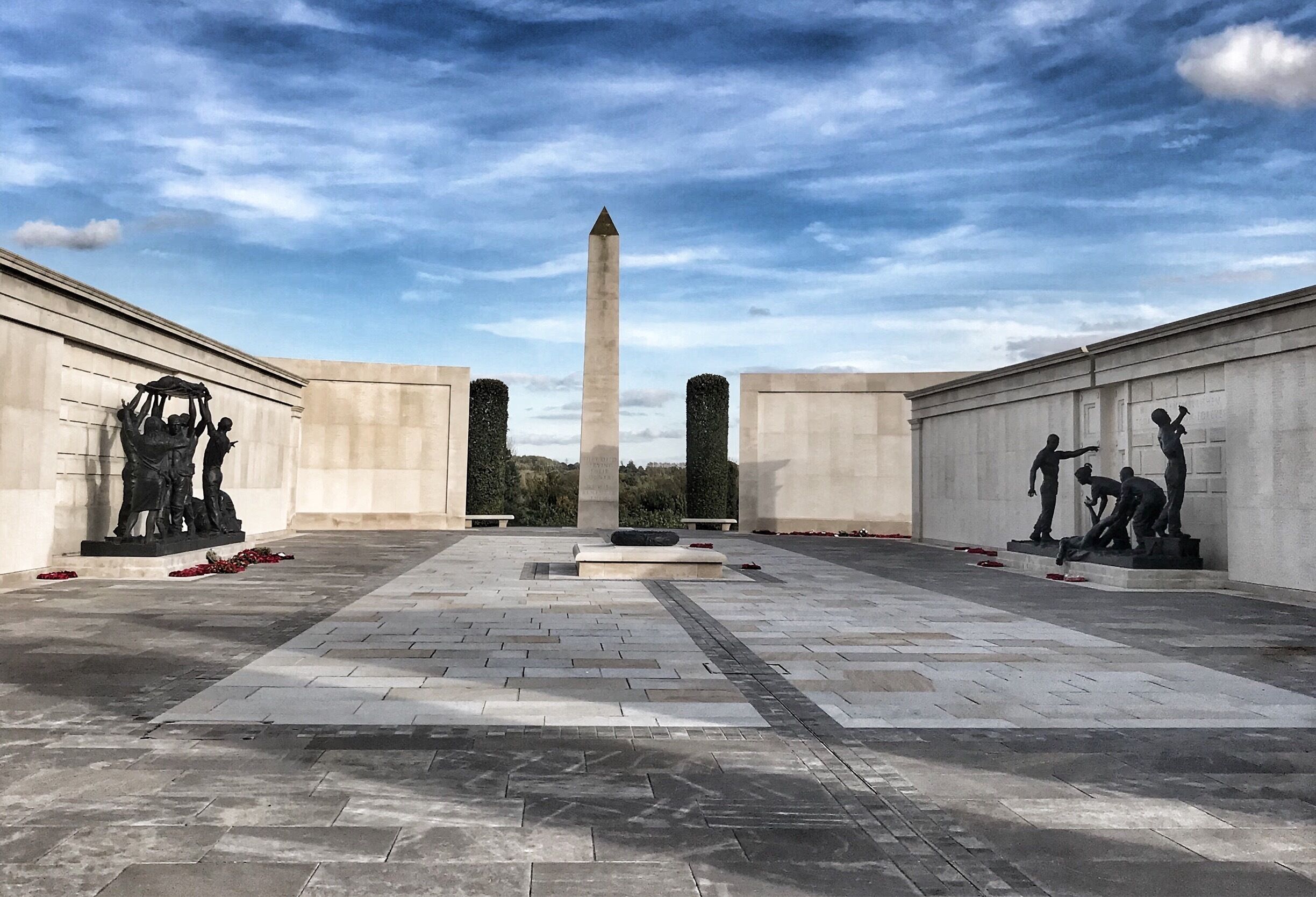 A truly inspirational and moving place to visit. 
The memorial Wall. Lest We Forget 