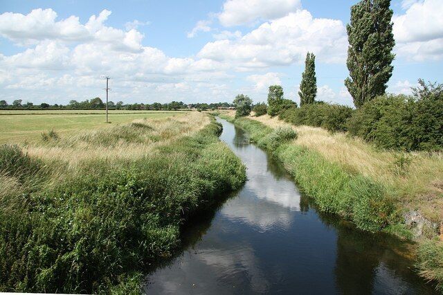 River Witham Looking north from Thurlby Bridge near Bassingham