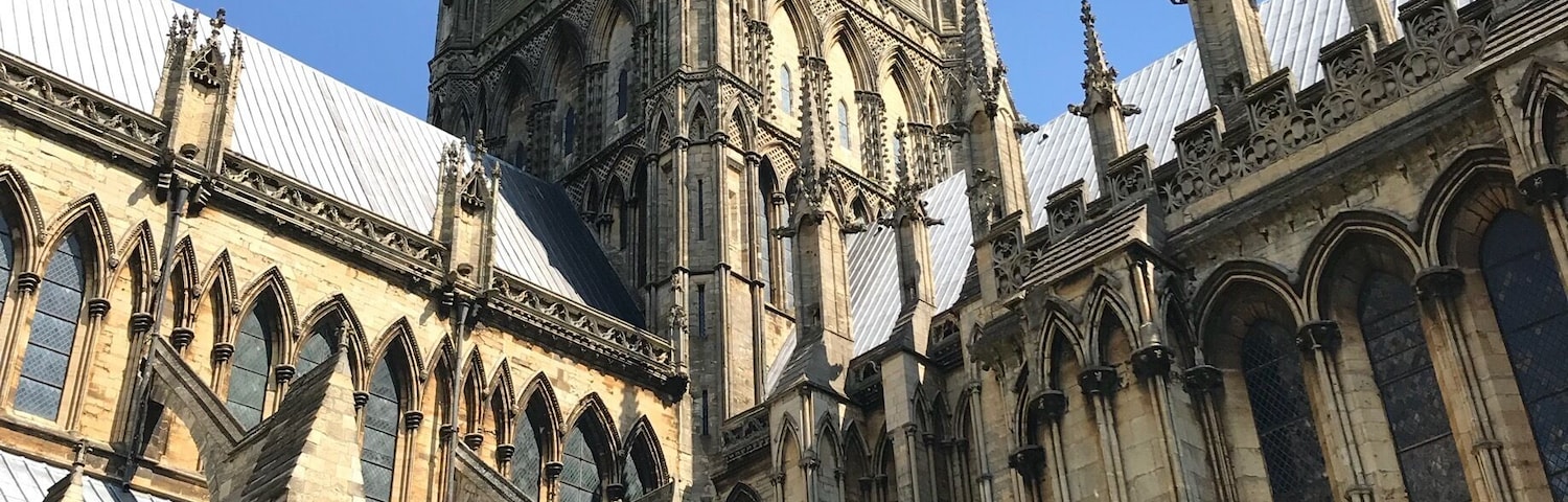 Lincoln cathedral spectacular in the sunshine âïž