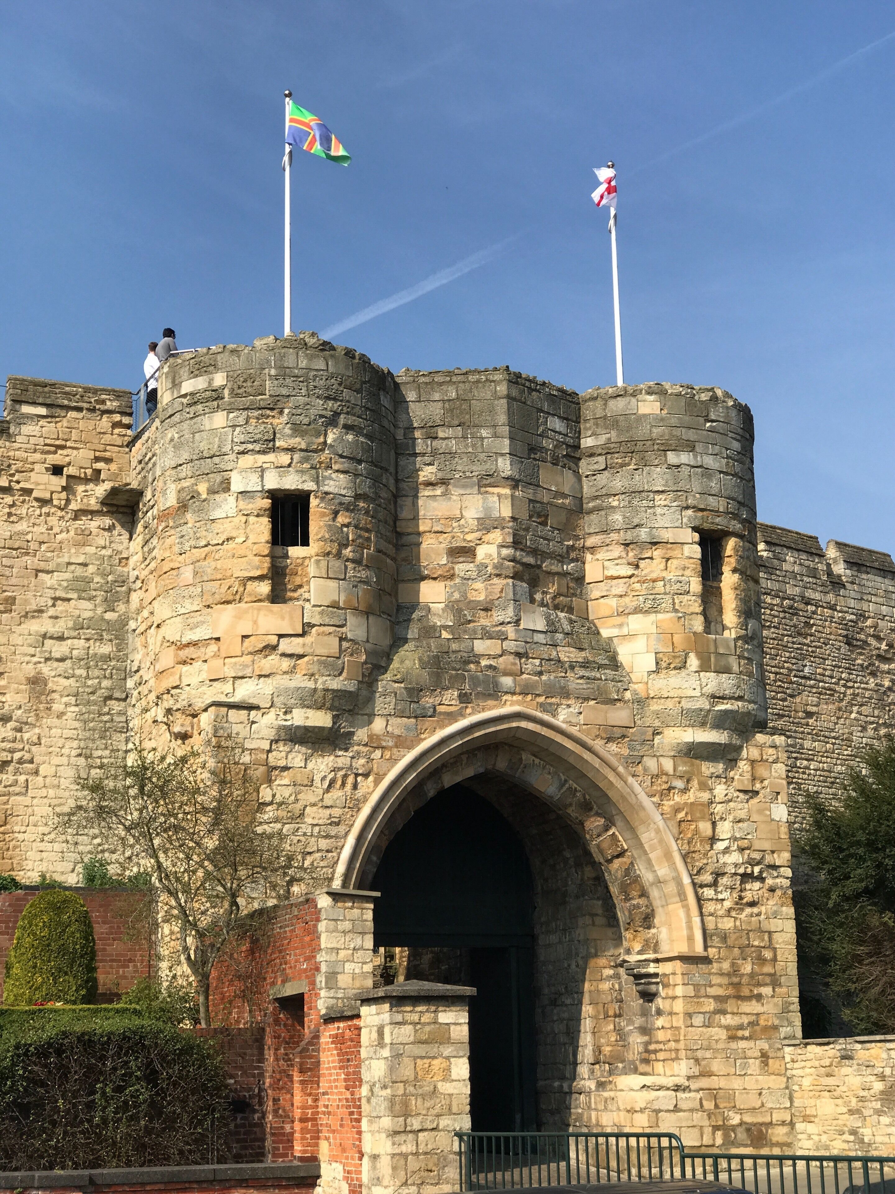 Lincoln castle gate