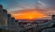 Lincoln Castle at sunset.
Lincoln, England