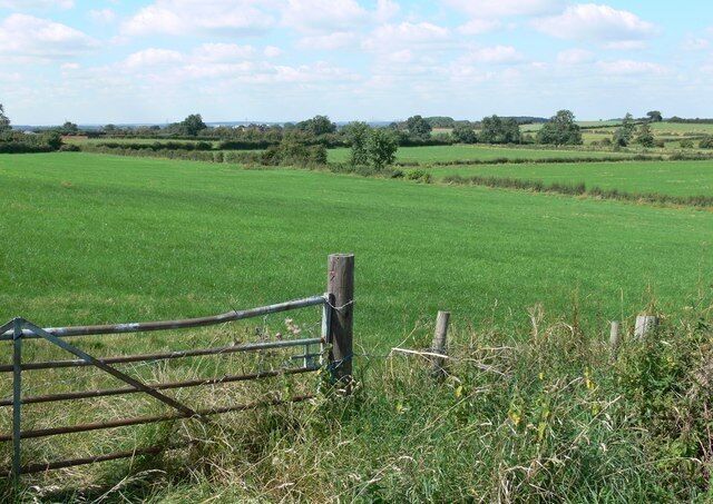 View from Nottingham Road Looking west across the north Leicestershire countryside.