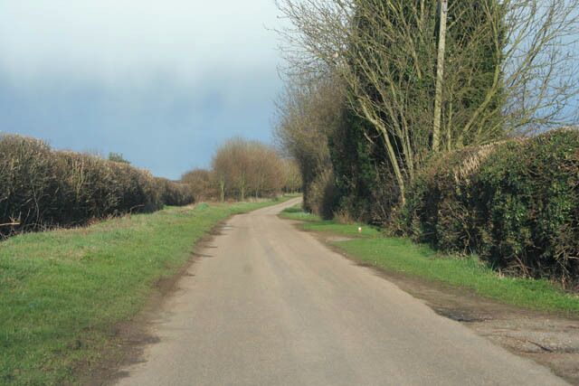 Hungary Lane near Hungary Lane Farm A designated "Quiet Lane" near Sutton Bonington.