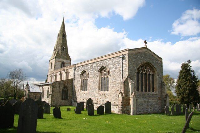 St.Mary & All Saints' church 13th century nave and 15th century chancel, but St.Mary & All Saints' church is famous for the 14th century Willoughby tombs inside