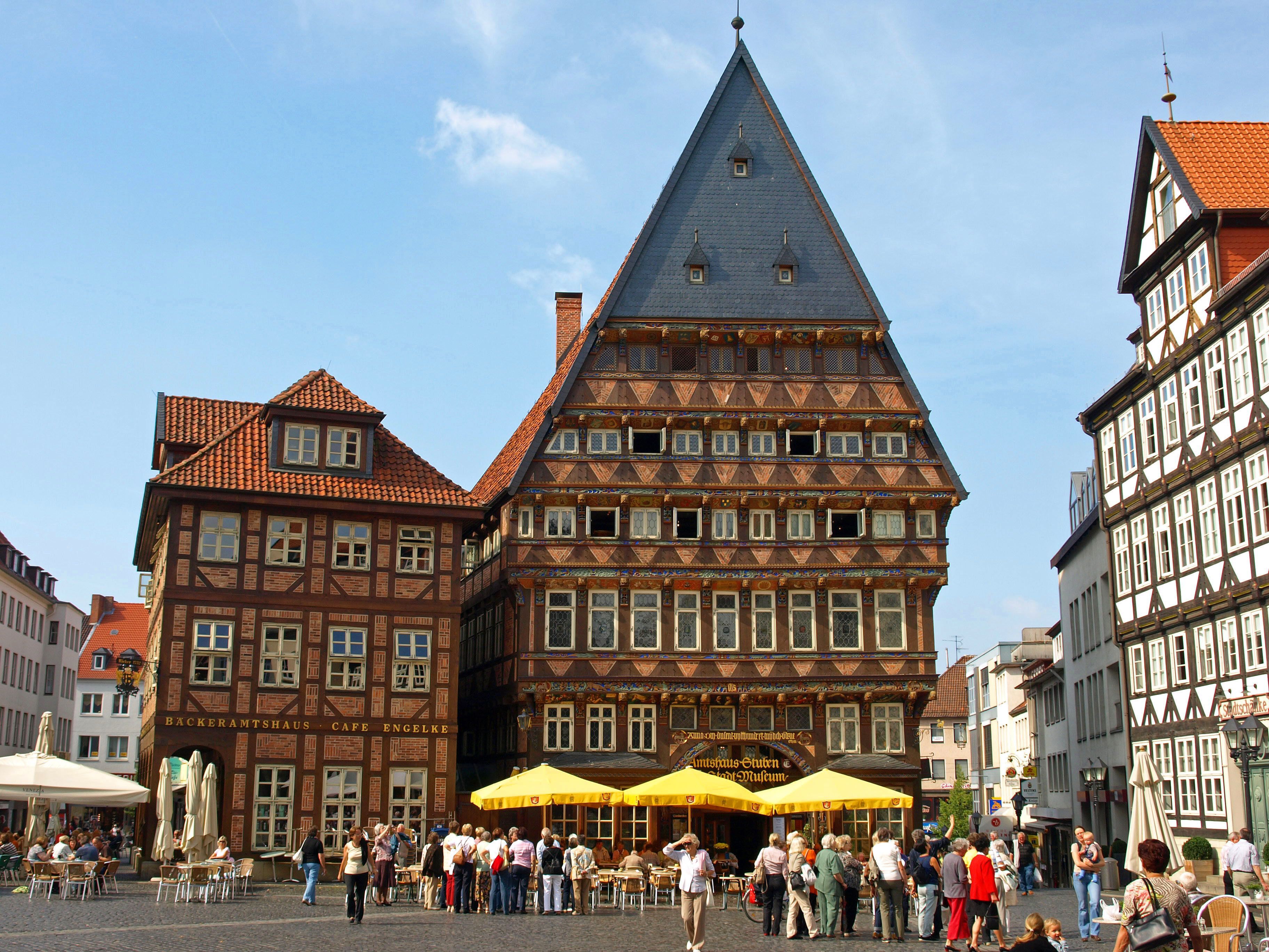 Knochenhaueramtshaus and Bäckeramtshaus in Hildesheim