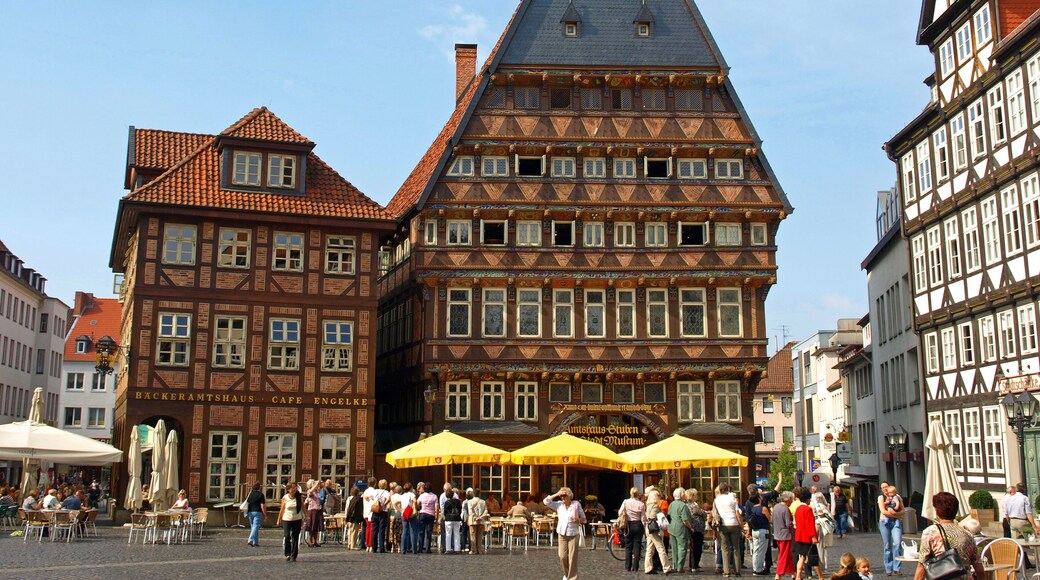 Knochenhaueramtshaus and Bäckeramtshaus in Hildesheim