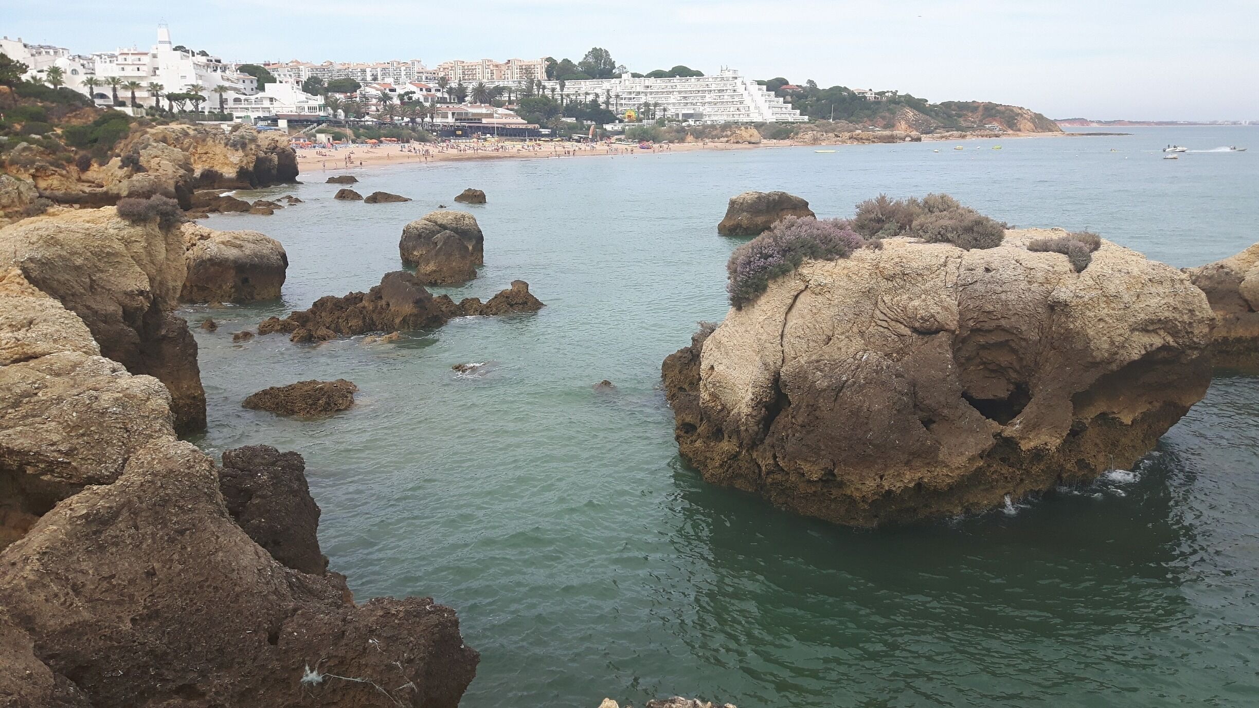 Praia da Oura, Albufeira, Portugal