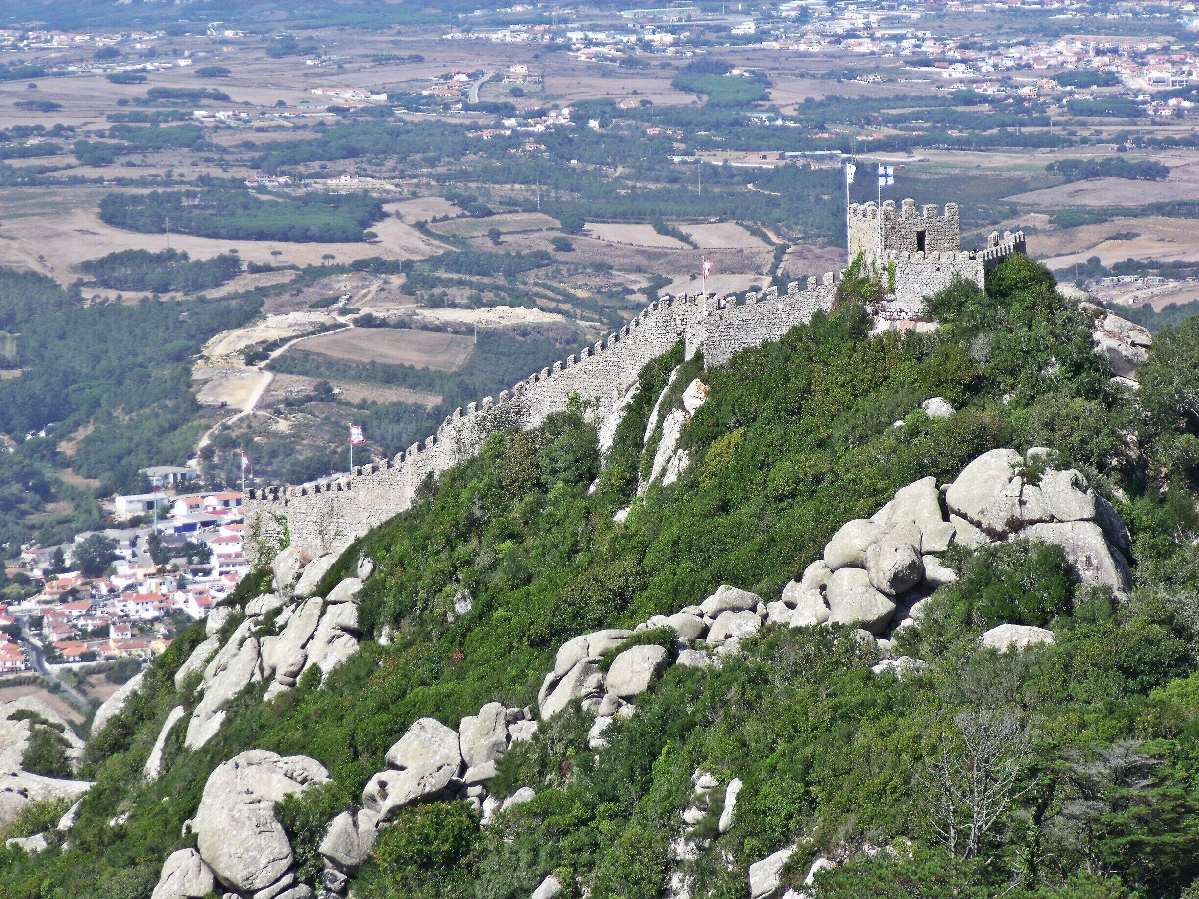 Visto do Palácio da Pena