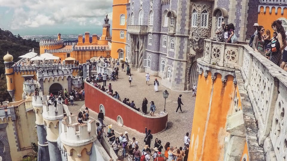 Pena Palace is one of the 7 Portuguese Wonders. It's a beautiful place, full of colors and awesome views. It gets crowed and it takes around 3 hours to see the palace and the park, so make sure you get up early in the morning. It's totally worth it, I can guarantee!
#LifeAtExpediaGroup