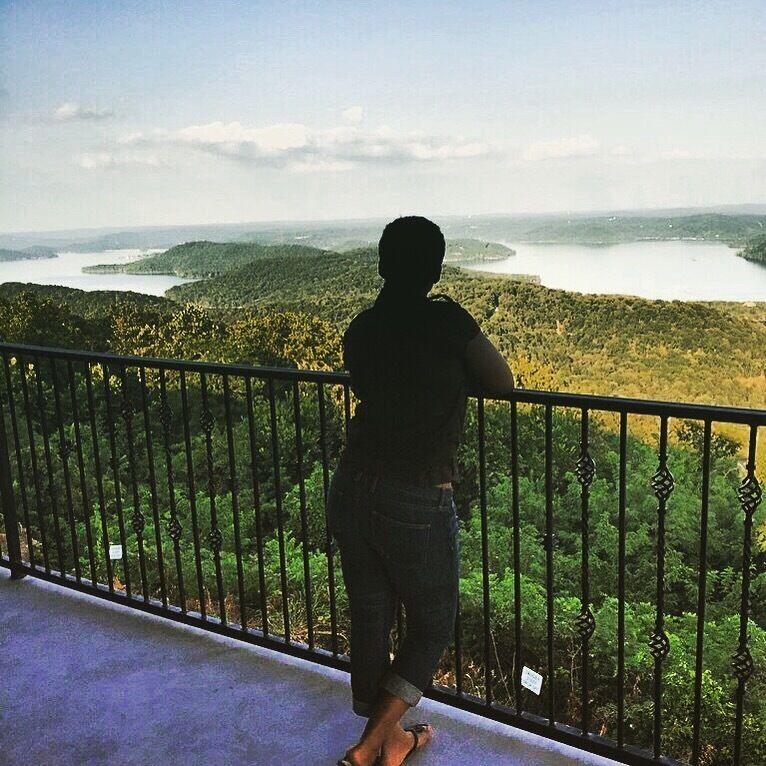 What an incredible view from this cute little bed and breakfast in Garfield, Ark. 