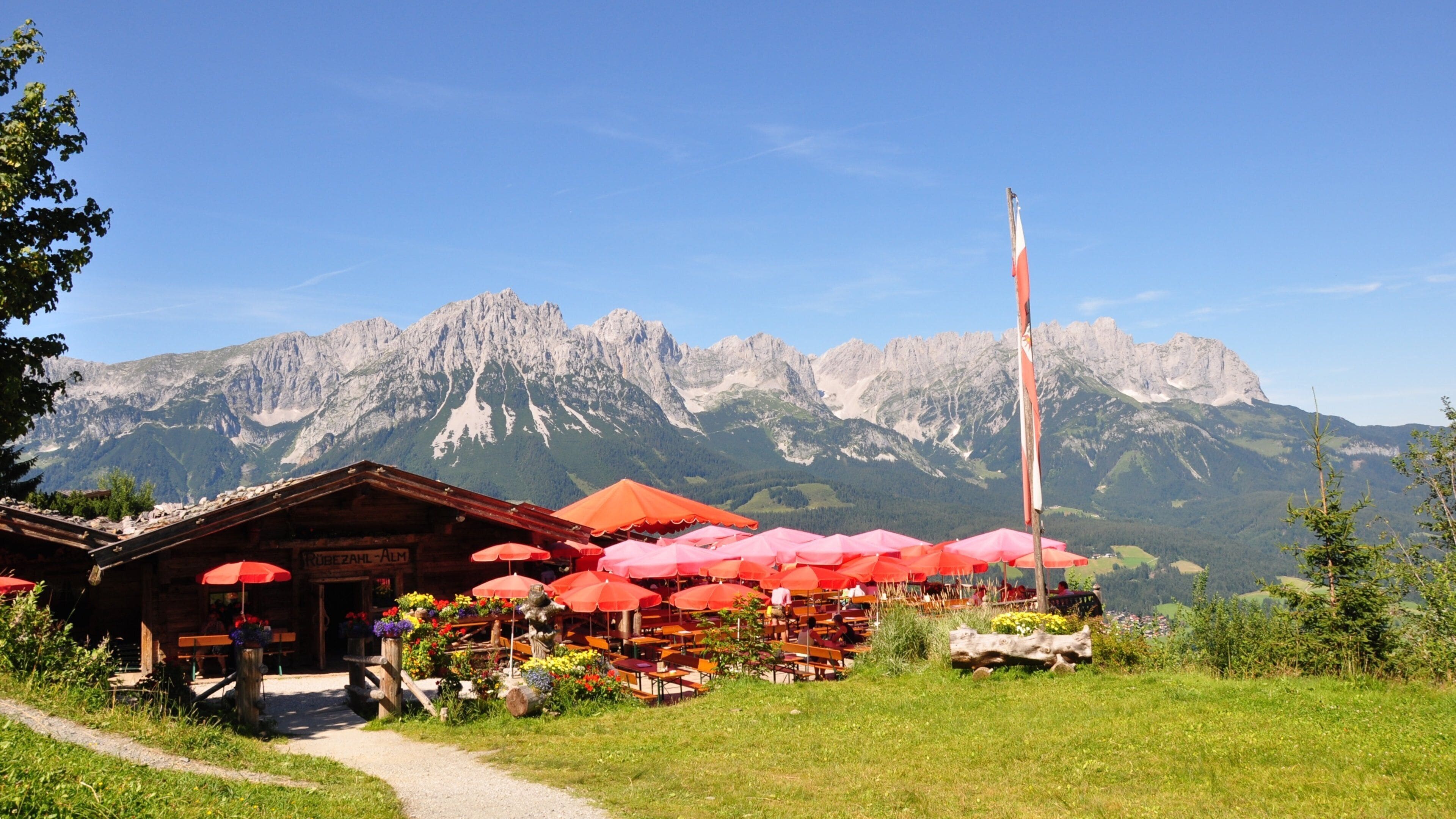 Ellmau mostrando montañas