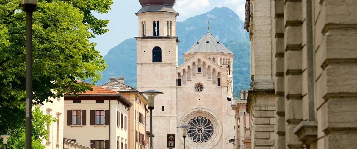 Trento which includes skyline and heritage architecture