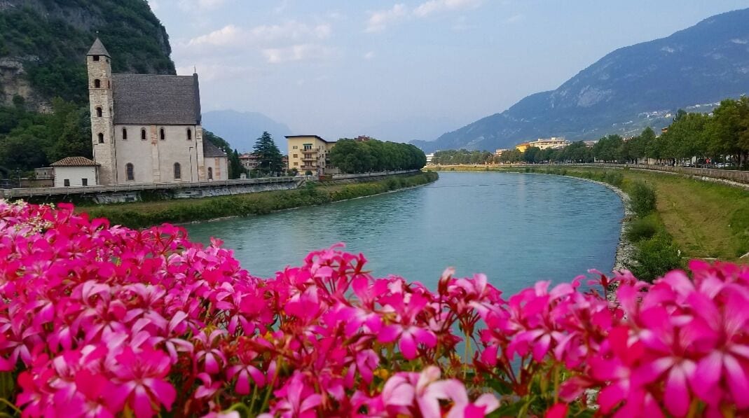 Enjoyed a beautiful walk around Trento! Was my first time to explore the city and I loved every part of it! If you take the cable car up the mountain you get a great view of the entire city! #adventure #italy