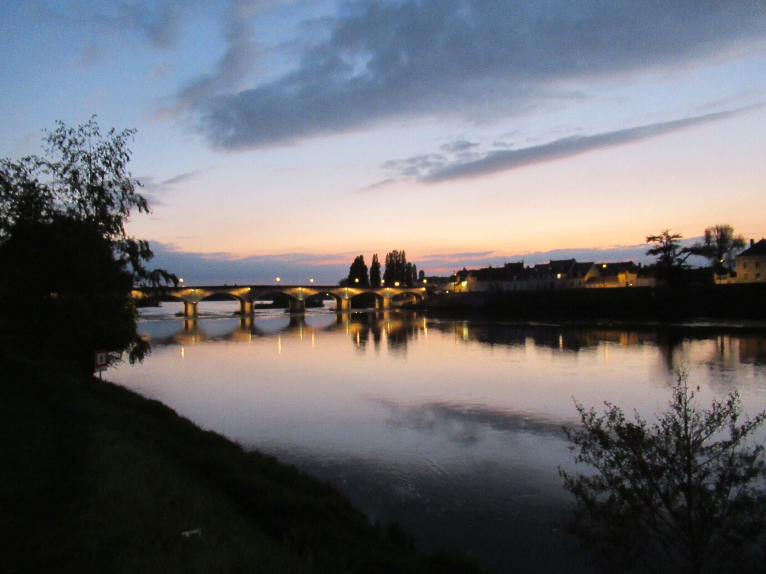 Loire River running through Amboise, France!