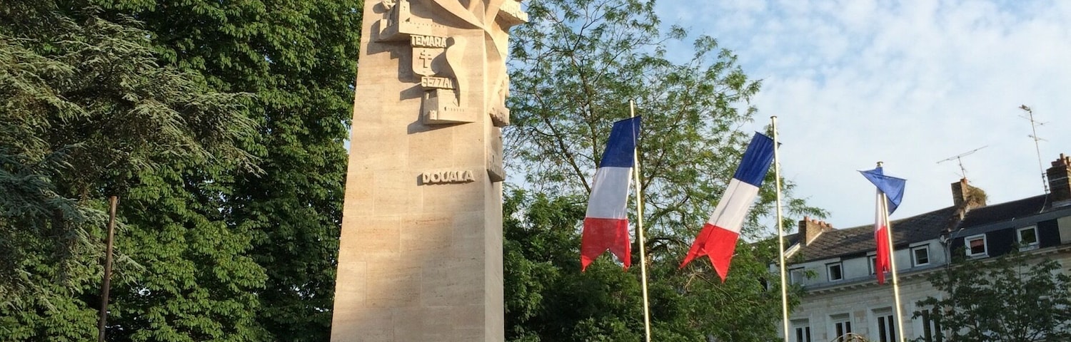 The memorial to Marshal Leclerc
http://en.tracesofwar.com/article/7757/Statue-G%E9n%E9ral-Leclerc.htm
