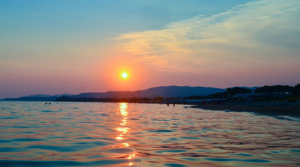 Sonnenuntergang in Alexandroupoli - Griechenland
