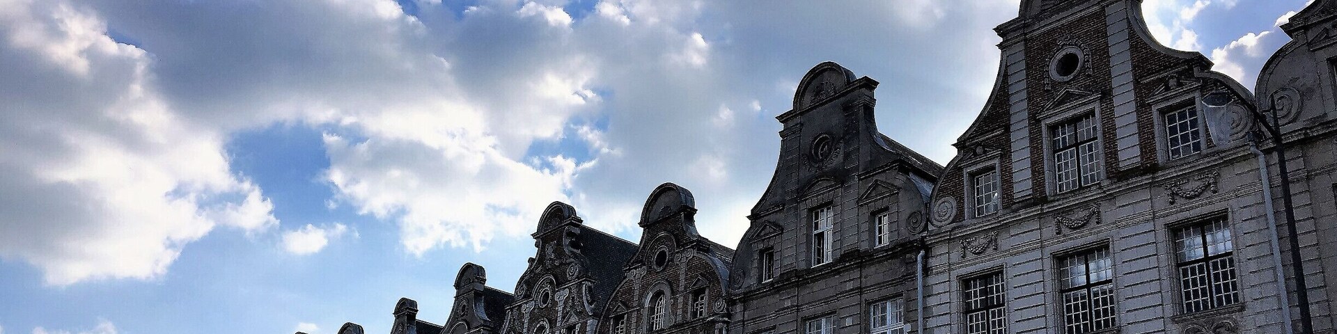 Arras, the cultural, beautiful, cobbled medieval town in north France with its spectacular Flemish Baroque façades of the brick buildings