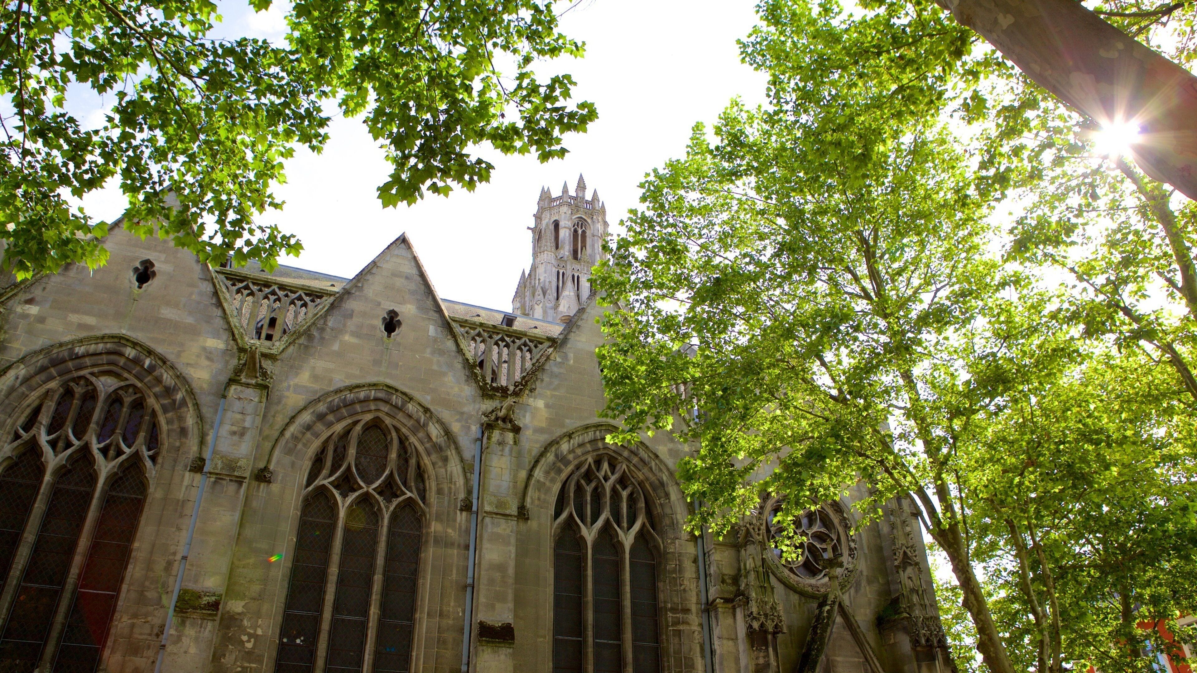 Arras mostrando elementos del patrimonio y una iglesia o catedral