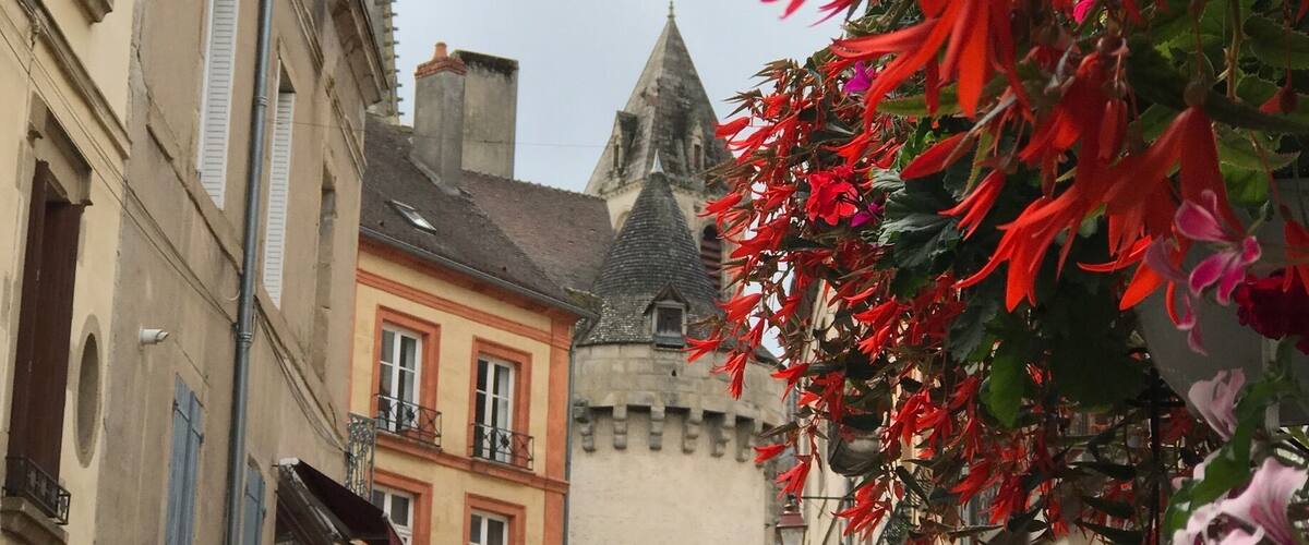 Small streets in Autun