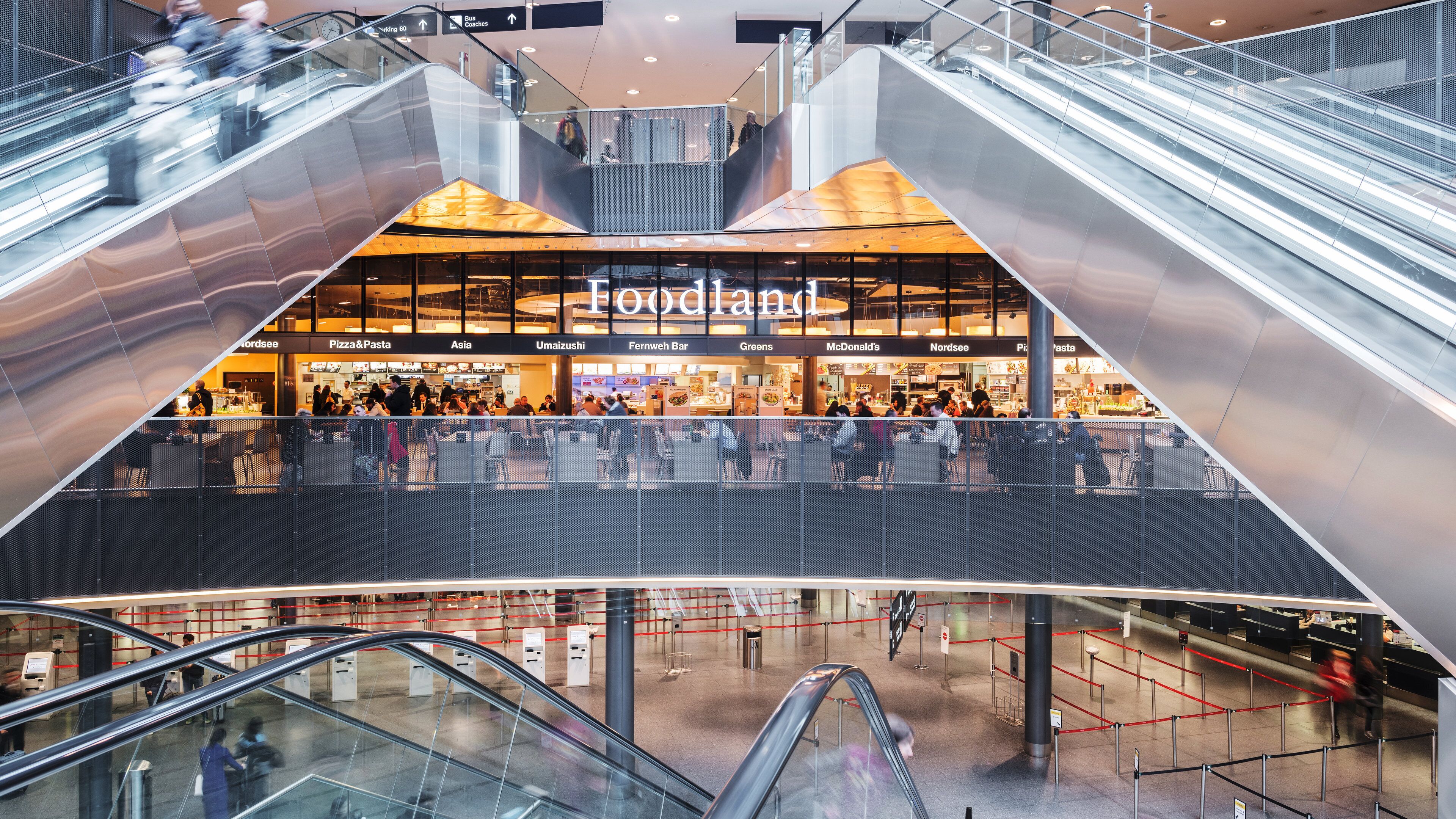 Zurich featuring an airport and interior views