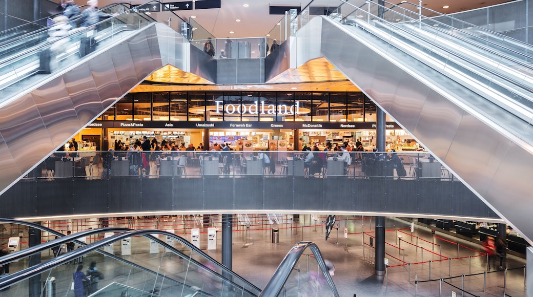 Zurich featuring an airport and interior views