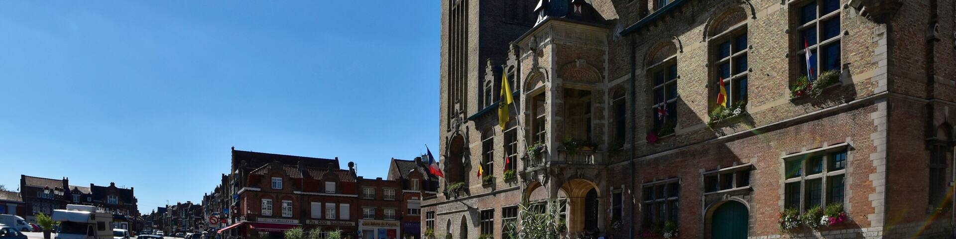 Frankreich - Rathaus Bailleul