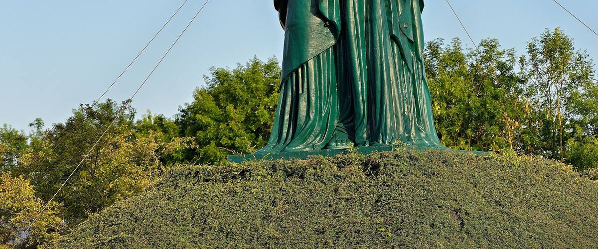 Freiheitsstatue in Barentin