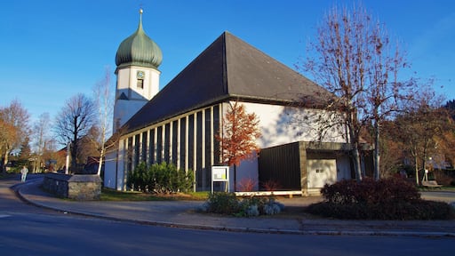Blick auf die Pfarrkirche Maria in der Zarten in Hinterzarten