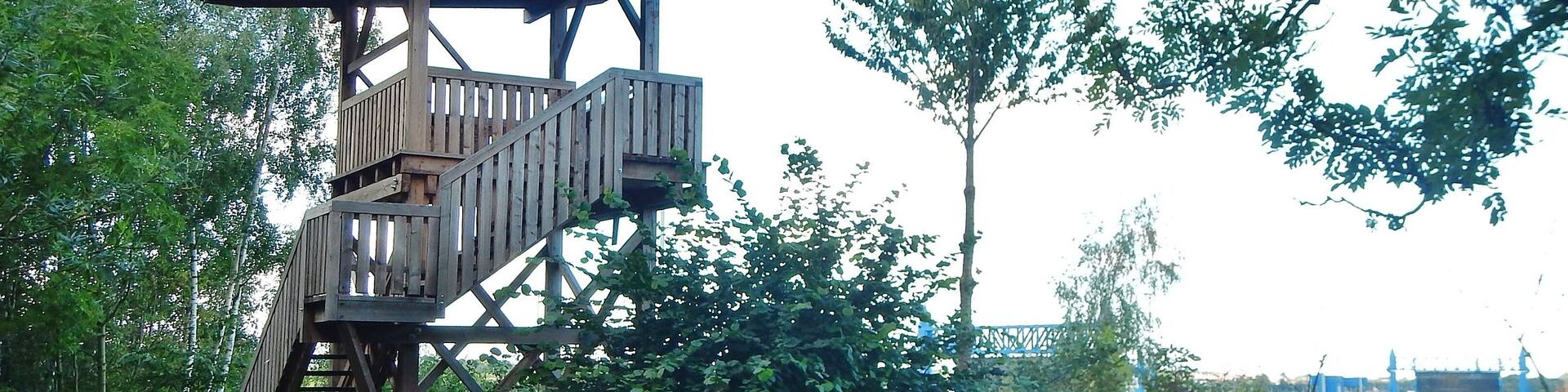 Aussichtsturm im Naturschutzgebiet Dummersdorfer Ufer