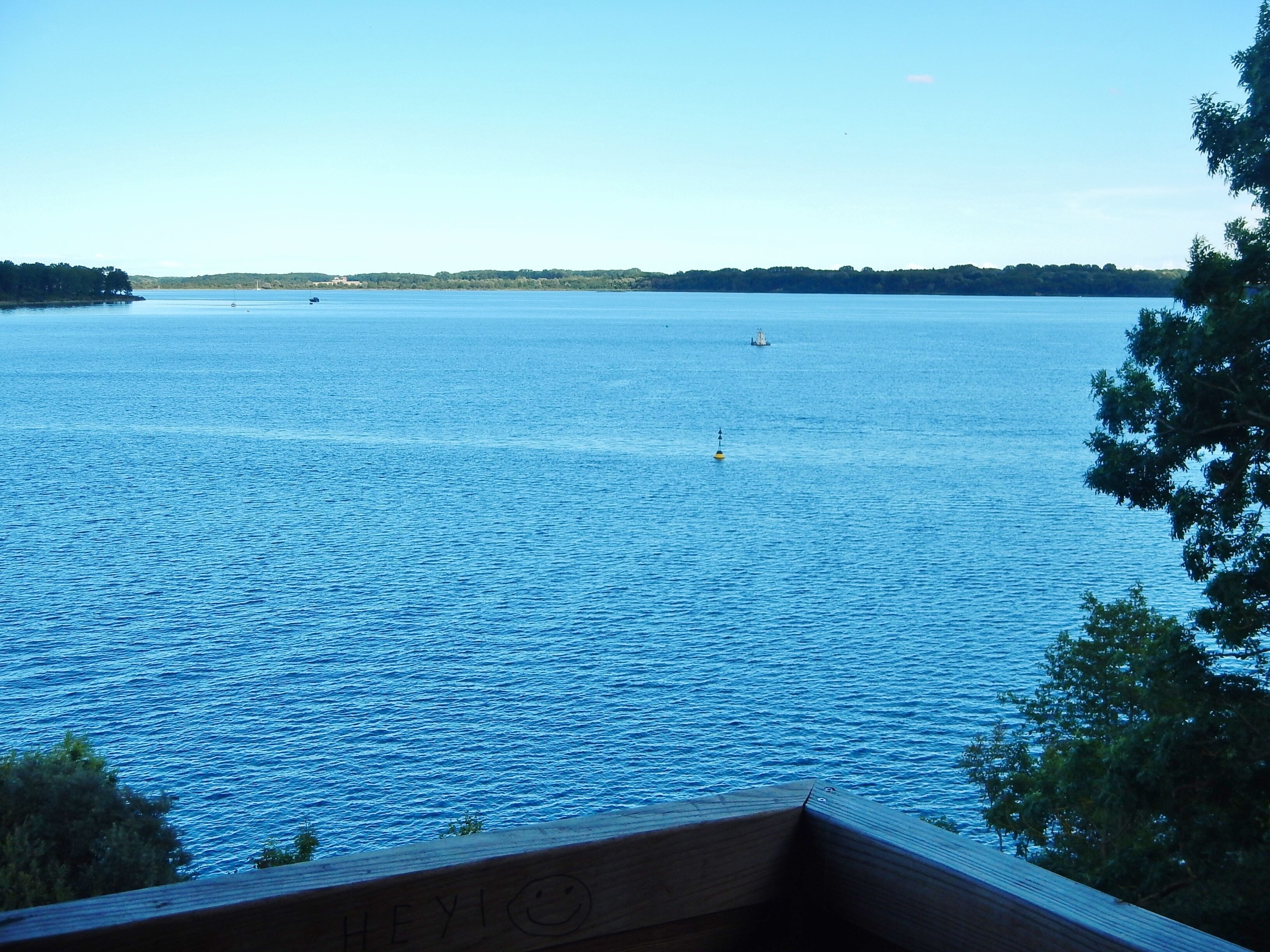 Ausblick vom Naturschutzgebiet Dummersdorfer Ufer auf die Trave