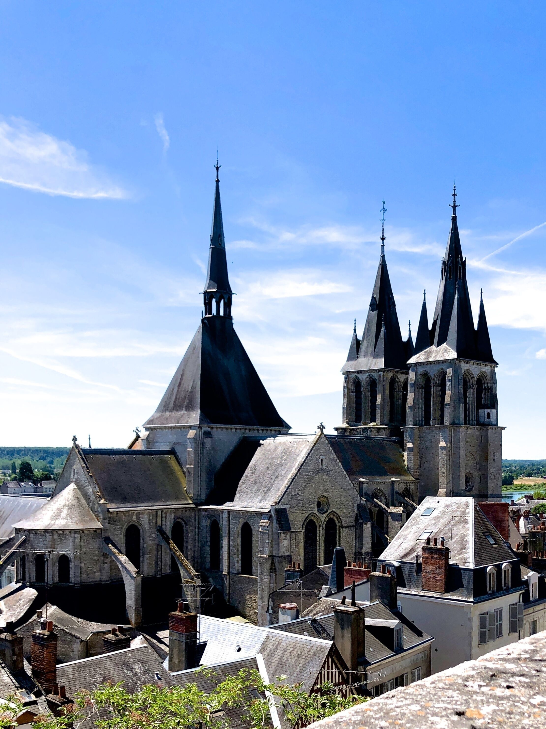 Saint-Nicolas-Saint-Laumer Church is a Romanesque Catholic church located in Blois, France. The building is classified as a historic monument by the 1840 list.

The Saint-Nicolas Saint-Laumer church is originally the abbey church of a monastery built in the 13th century. It takes the name of the founder of this abbey, Saint Laumer. Its construction began in the 13th century. The choir, transept and first bay of the nave were built from 1138 to 1186. The church was completed at the beginning of the thirteenth century.

In the Middle Ages, the church was an important place of pilgrimage. It contains several relics: Saint Lubin, Saint Laumer, Saint Mary the Egyptian and a fragment of Christ's cross.