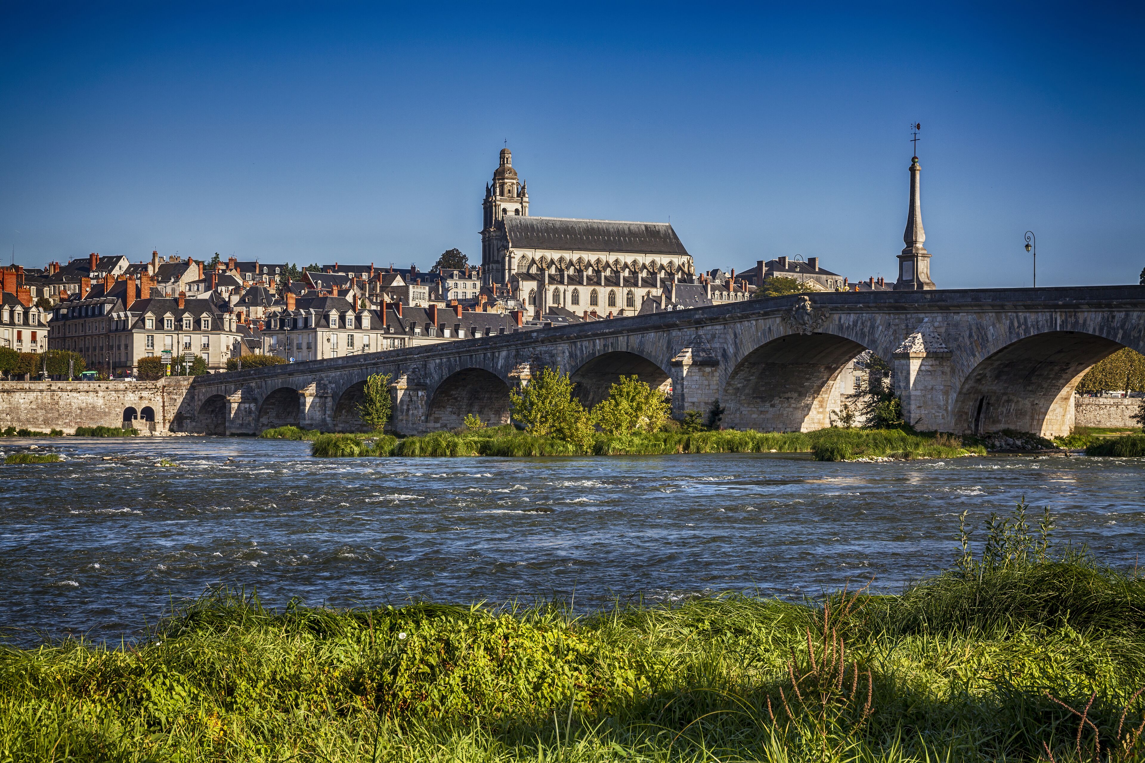 St. Louis Cathedral in Blois. Chateau of the Loire Valley. France.; Shutterstock ID 200163848