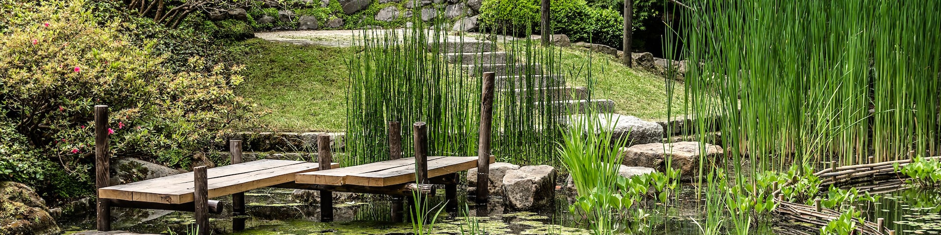 Pond in Beautiful Albert Kahn Park. Boulogne-Billancourt, Paris, France.; Shutterstock ID 291831224; Purchase Order: -