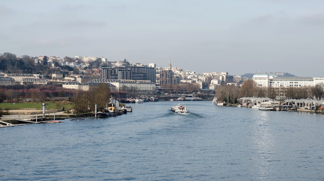 Saint-Cloud from Pont de Sèvres.