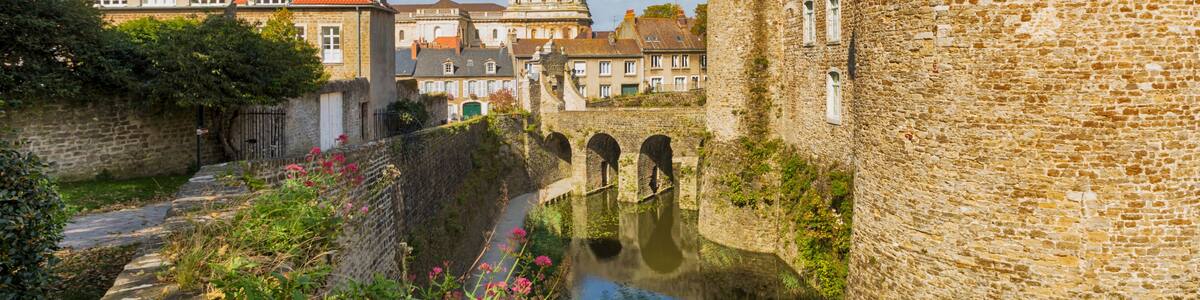 Fortified city of Boulogne-sur-Mer, France