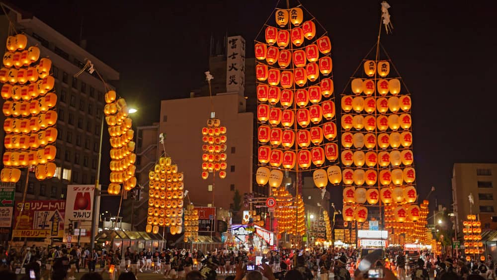 Akita Kanto Matsuri, Akita, Akita Prefecture, Japan