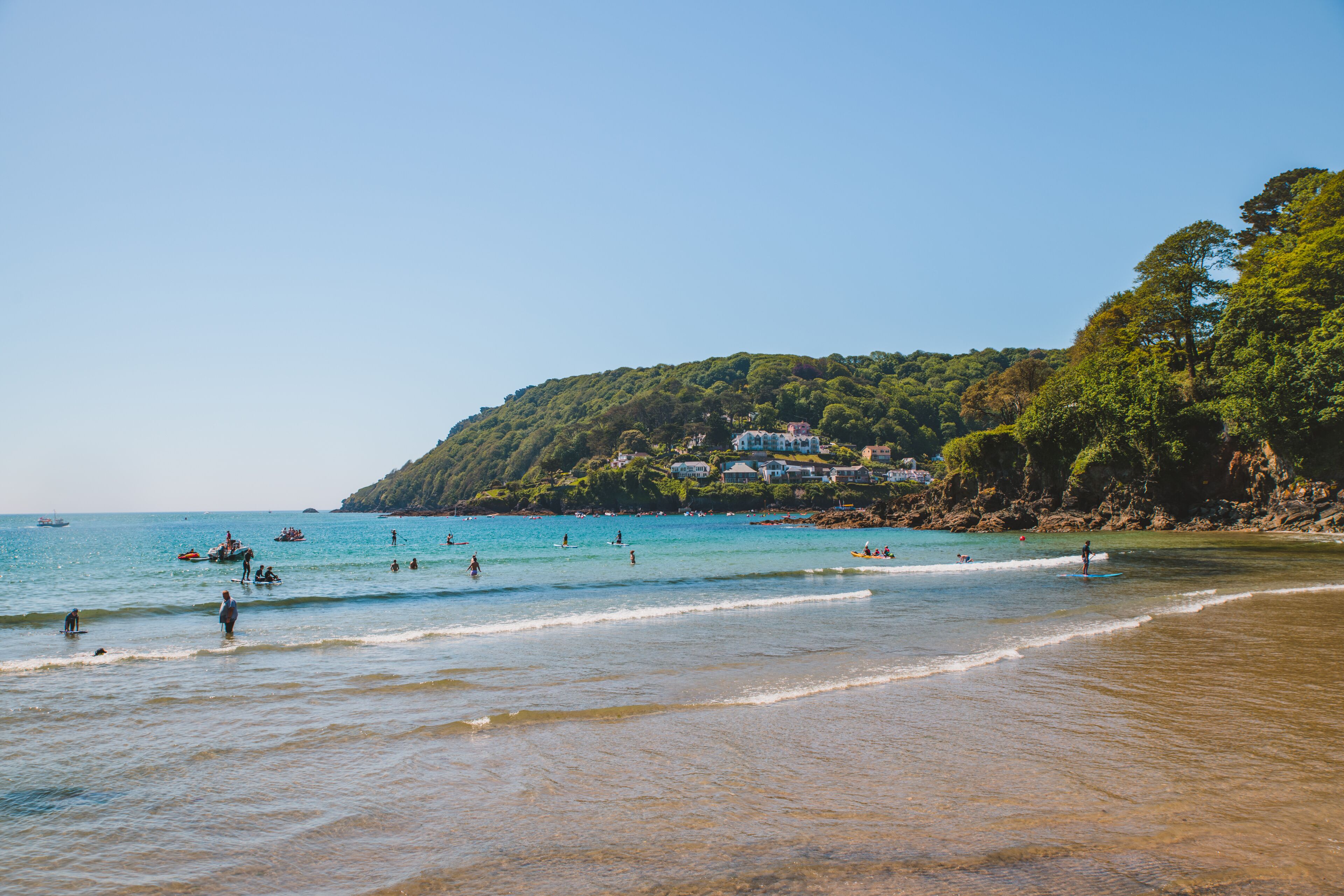 Sunny Cove and Salcombe, South Devon, UK