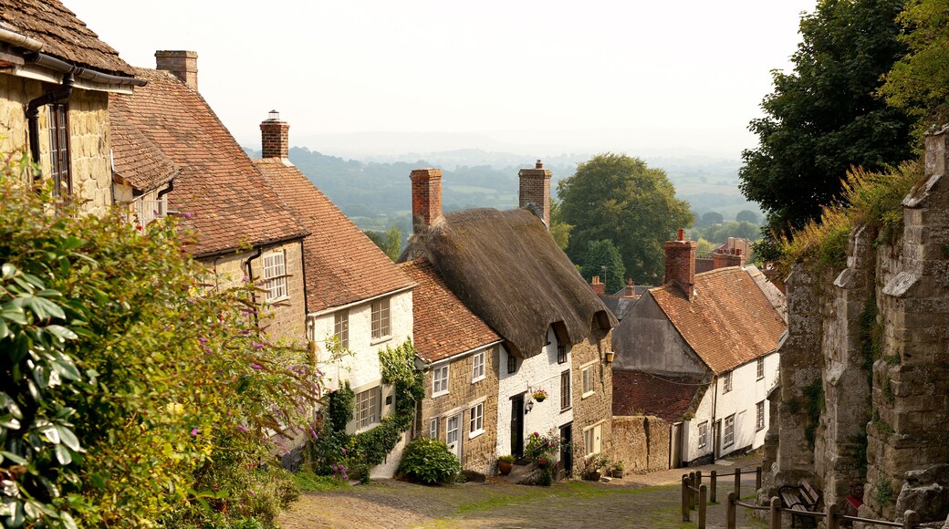 Gold Hill, Shaftesbury, Dorset, UK