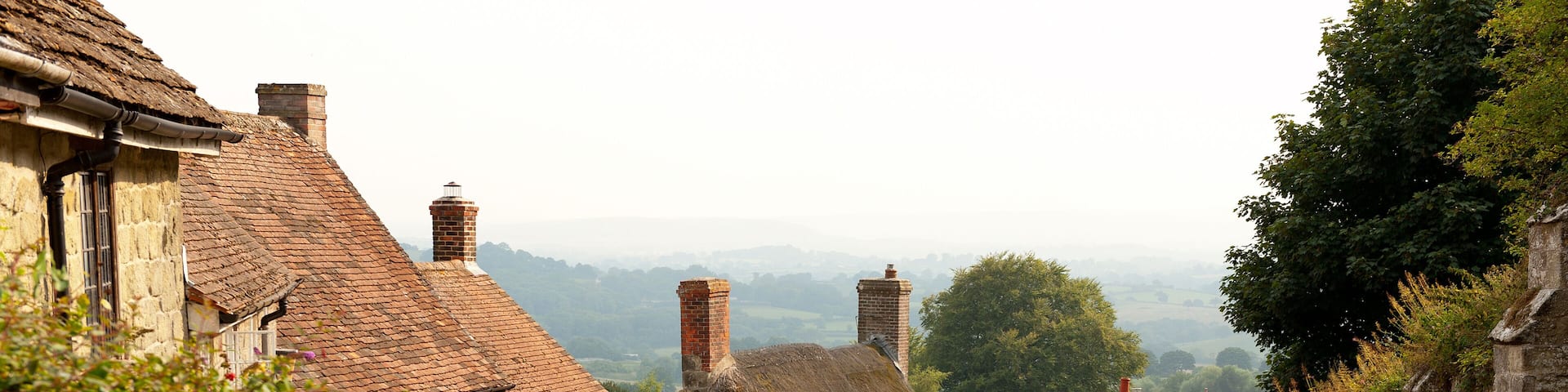 Gold Hill, Shaftesbury, Dorset, UK