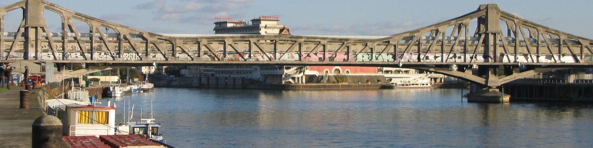 La confluence de la Marne et de la Seine à Alfortville.